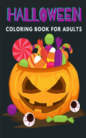 Halloween Coloring Book For Adults