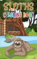 Sloths Coloring Book: Best Coloring Book for Adults with Sloths. Coloring Books for Stress Relief & Relaxation and Funny Cute Sloth Quotes