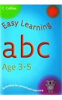 Collins Easy Learning  Abc Age 3-5