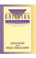 Building Sentences