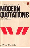 Dictionary of Modern Quotations, The Penguin: Second Edition (Penguin Reference Books)