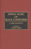 String Music of Black Composers