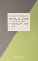 Bartos and Meston on the Succession (Scotland) Act 1964