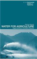 Water for Agriculture