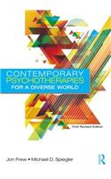 Contemporary Psychotherapies for a Diverse World