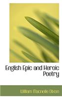 English Epic and Heroic Poetry