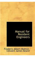 Manual for Resident Engineers