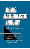 Doing Naturalistic Inquiry