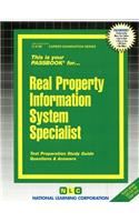 Real Property Information System Specialist: Passbooks Study Guide