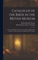 Catalogue of the Birds in the British Museum