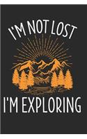 I'm Not Lost I'm Exploring