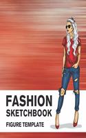 Fashion Sketchbook Figure Template