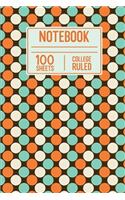 Notebook 100 Sheets College Ruled
