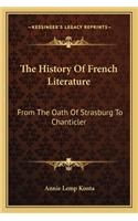 History Of French Literature