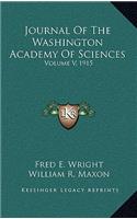 Journal of the Washington Academy of Sciences