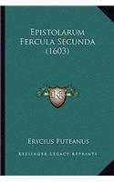 Epistolarum Fercula Secunda (1603)