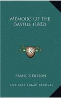 Memoirs Of The Bastile (1802)