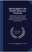 Mining Rights in the Western States and Territories