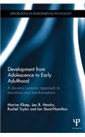 Development from Adolescence to Early Adulthood