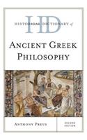 Historical Dictionary of Ancient Greek Philosophy