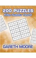 Killer Sudoku 10x10: 200 Puzzles(English)