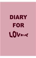 Diary For Lover