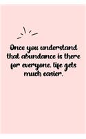 Once you understand that abundance is there for everyone, life gets much easier. Dot Grid Bullet Journal