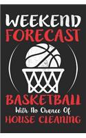 Weekend Forecast Basketball with no Chance of House Cleaning