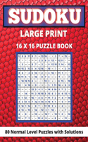 Sudoku Large Print 16x 16