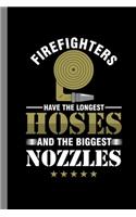 Firefighters: Flames Gift For Responders (6"x9") Lined Notebook To Write In