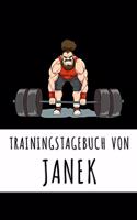 Trainingstagebuch von Janek