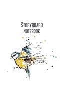 Storyboard Notebook: Blank Storyboard - Sketchbook template panel pages for Storytelling and Layouts - Pages with 9x9 Story Board Frames - 110 Pages