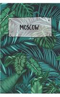 Moscow: Ruled Travel Diary Notebook or Journey Journal - Lined Trip Pocketbook for Men and Women with Lines