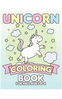 Unicorn Coloring Book for Kids Ages 4-8
