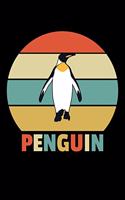 Penguin: Workout Log Book And Bodybuilding Fitness Journal To Track Weighlifting Sessions For Retro Penguin Lovers, Zoo Animal Fans And Cute Bird Enthusiasts