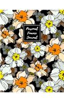 Personal Finance Journal: Daily Weekly & Monthly Finance Budget Planner l Expense Tracker & Bill Organizer l Budget Planning (8.5x11) V7
