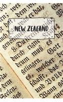 New Zealand: Ruled Travel Diary Notebook or Journey Journal - Lined Trip Pocketbook for Men and Women with Lines