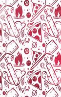 Pizza Notebook: Kitchen Journal Book Ruled Lined Page For Kids Boy Teen Girl Women Men Little Chef Cooking Lover Cooker Writer Great For Writing Diary Record Note P(4 Pizza Notebook)