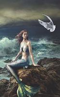 Mermaid on the Rocks Notebook