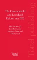 The Commonhold and Leasehold Reform Act 2002