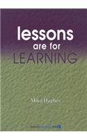 Lessons Are for Learning