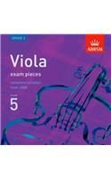 Viola Exam Pieces 2008 CD, ABRSM Grade 5