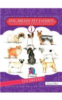 Dog Breeds Pet Fashion Illustration Encyclopedia