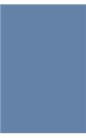 Blue-Gray 101 - Cornell Notes Notebook B: Style B, 101 Pages/50 Sheets, 6 x 9, Medium Ruled