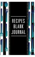 Blank Recipe Journal