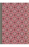 Carnet Ligné Motif Fleurettes, Papier Peint 18e