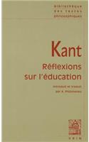 Reflexions Sur l'Education