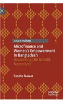 Microfinance and Women’s Empowerment in Bangladesh