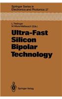 Ultra-Fast Silicon Bipolar Technology