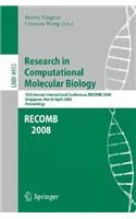 Research in Computational Molecular Biology